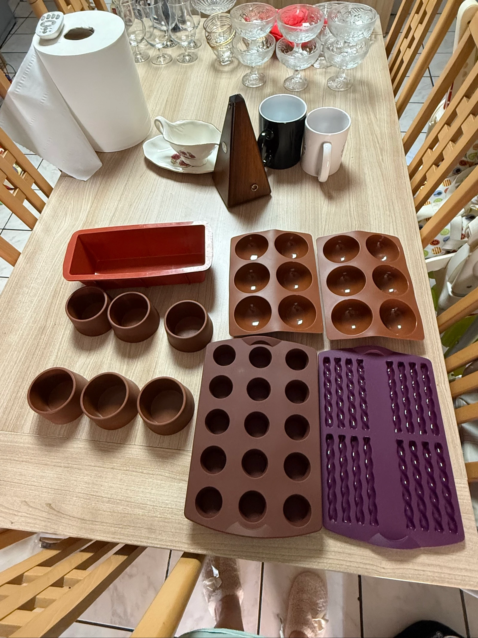 Lot moules en silicone